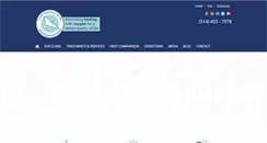 Desktop Screenshot of centrehyperbare.com